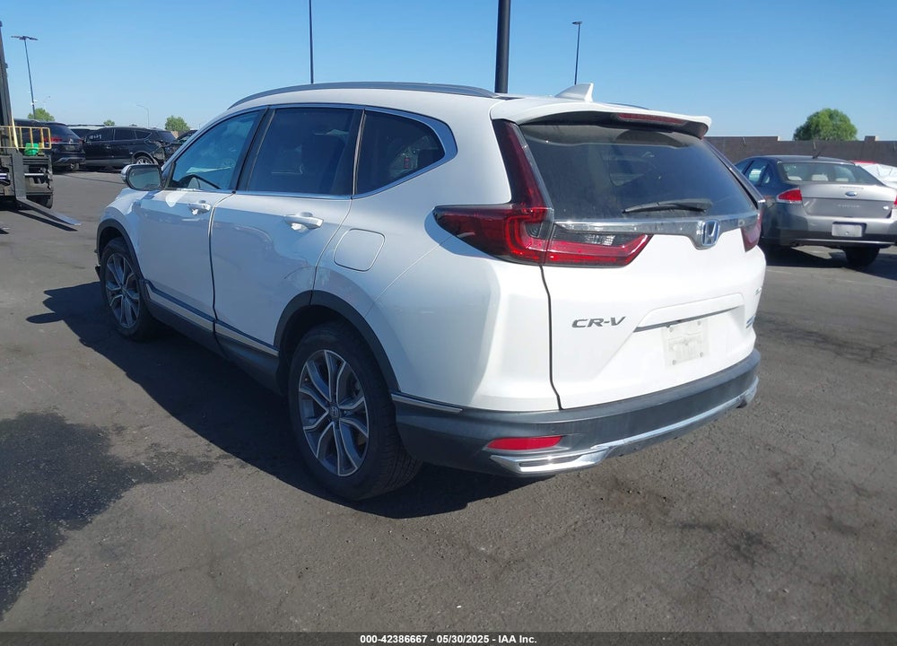 2022 HONDA CR-V HYBRID TOURING VIN: 5J6RT6H92NL003437