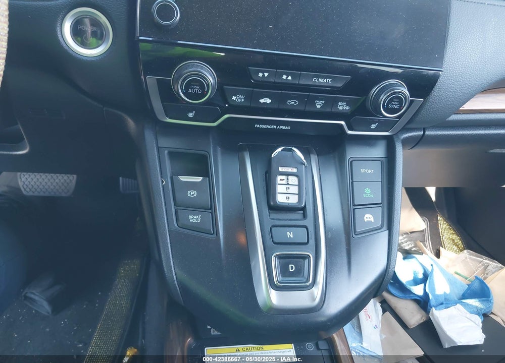 2022 HONDA CR-V HYBRID TOURING VIN: 5J6RT6H92NL003437