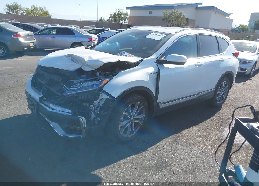 2022 HONDA CR-V HYBRID TOURING VIN: 5J6RT6H92NL003437