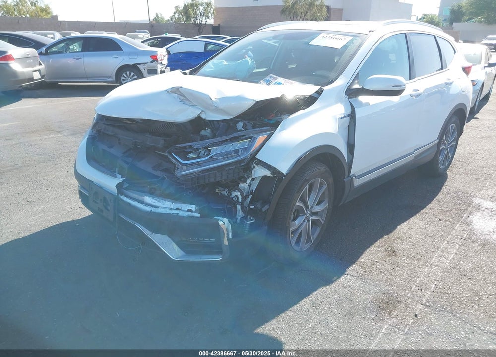 2022 HONDA CR-V HYBRID TOURING VIN: 5J6RT6H92NL003437