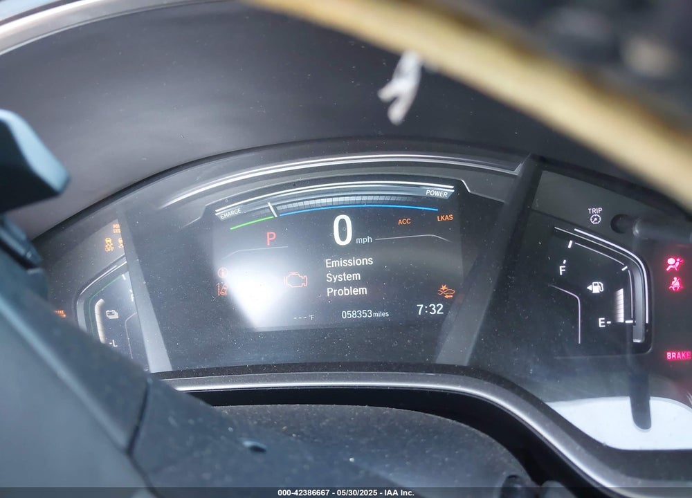 2022 HONDA CR-V HYBRID TOURING VIN: 5J6RT6H92NL003437