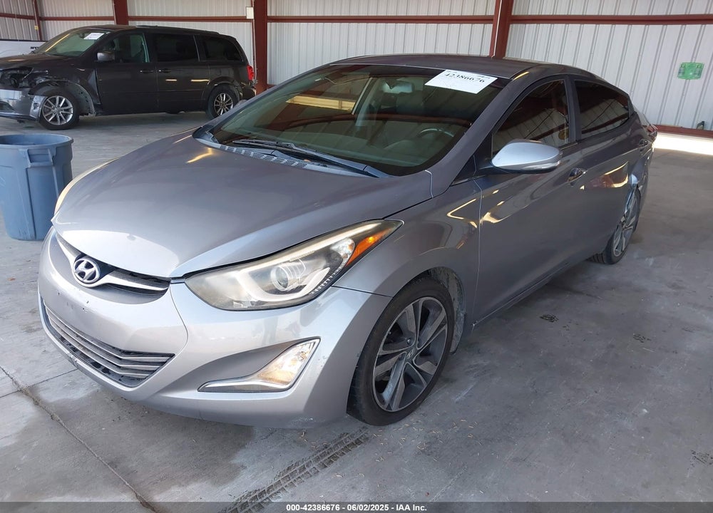 2015 HYUNDAI ELANTRA VIN: KMHDH4AE1FU258049