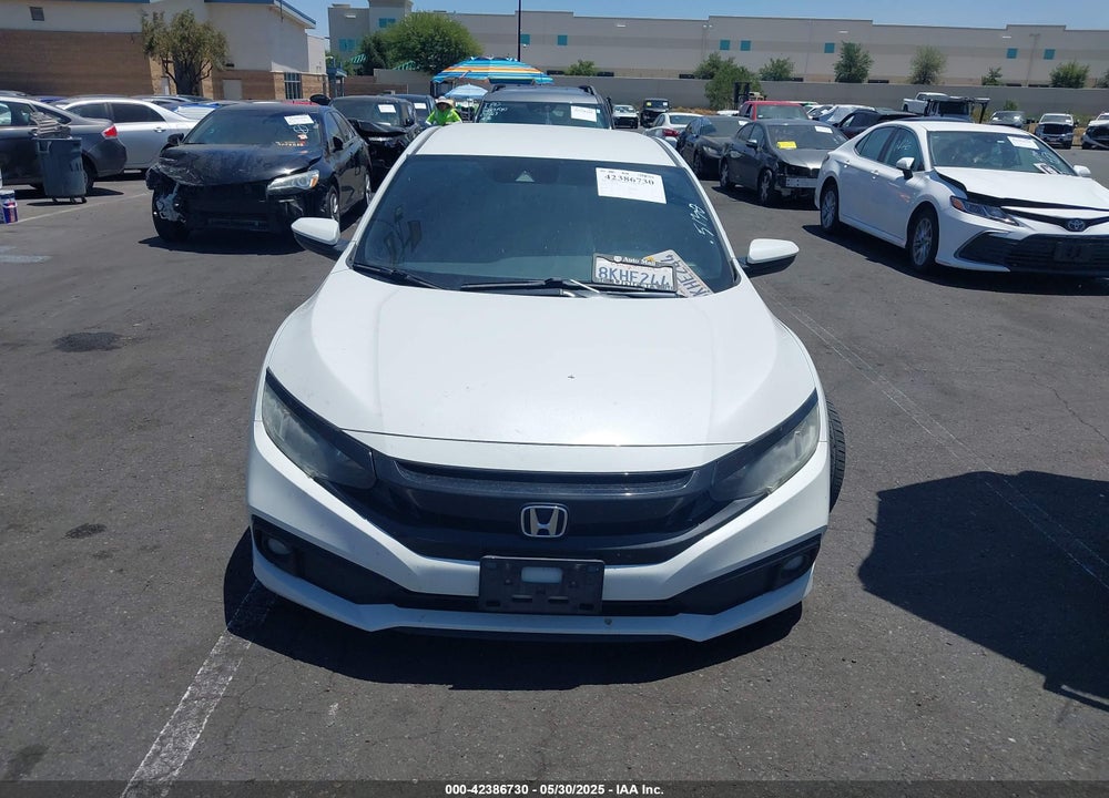 2019 HONDA CIVIC SPORT VIN: 2HGFC2F87KH557532