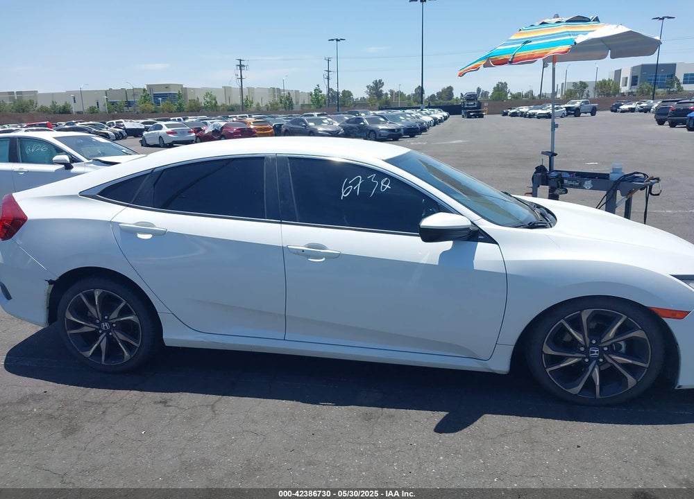 2019 HONDA CIVIC SPORT VIN: 2HGFC2F87KH557532