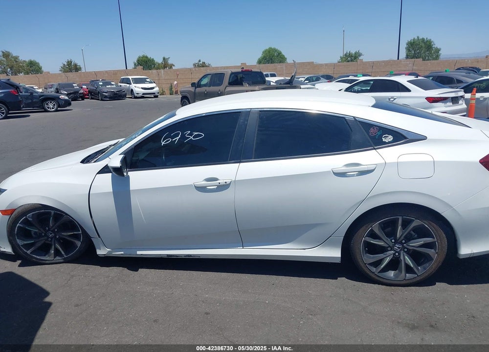 2019 HONDA CIVIC SPORT VIN: 2HGFC2F87KH557532