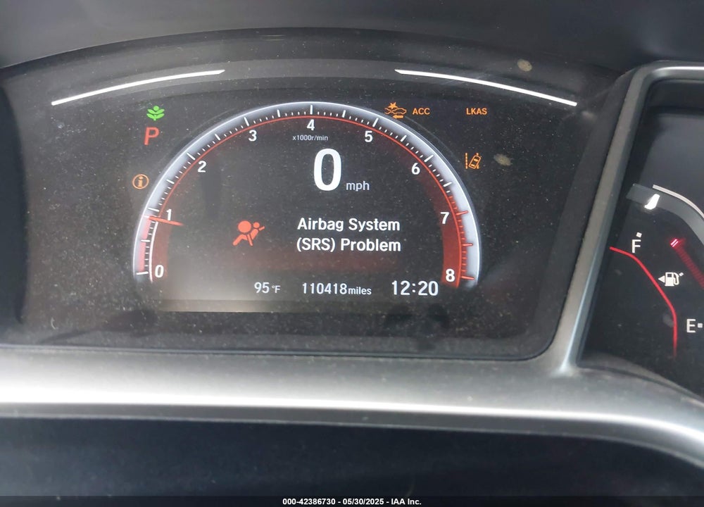 2019 HONDA CIVIC SPORT VIN: 2HGFC2F87KH557532