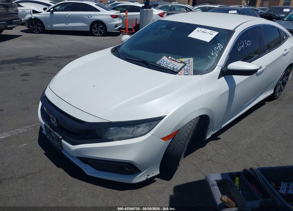 2019 HONDA CIVIC SPORT VIN: 2HGFC2F87KH557532