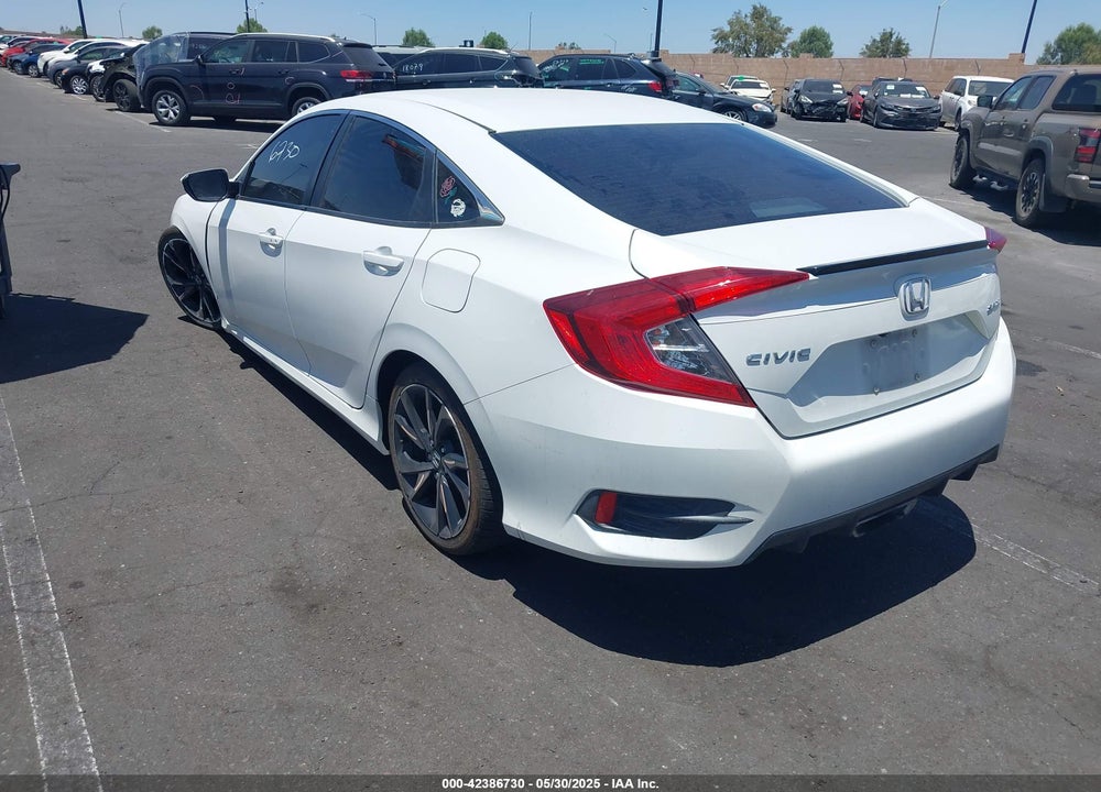 2019 HONDA CIVIC SPORT VIN: 2HGFC2F87KH557532