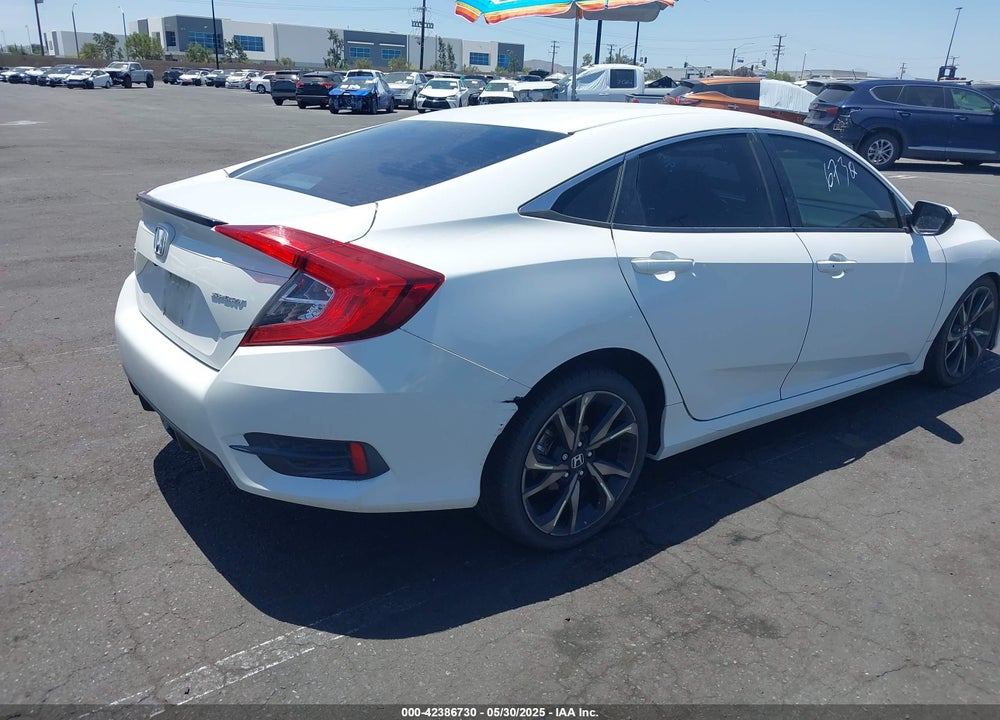 2019 HONDA CIVIC SPORT VIN: 2HGFC2F87KH557532