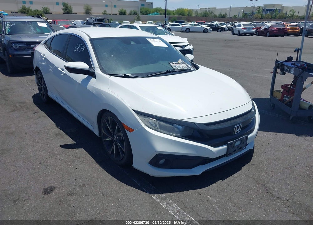2019 HONDA CIVIC SPORT VIN: 2HGFC2F87KH557532