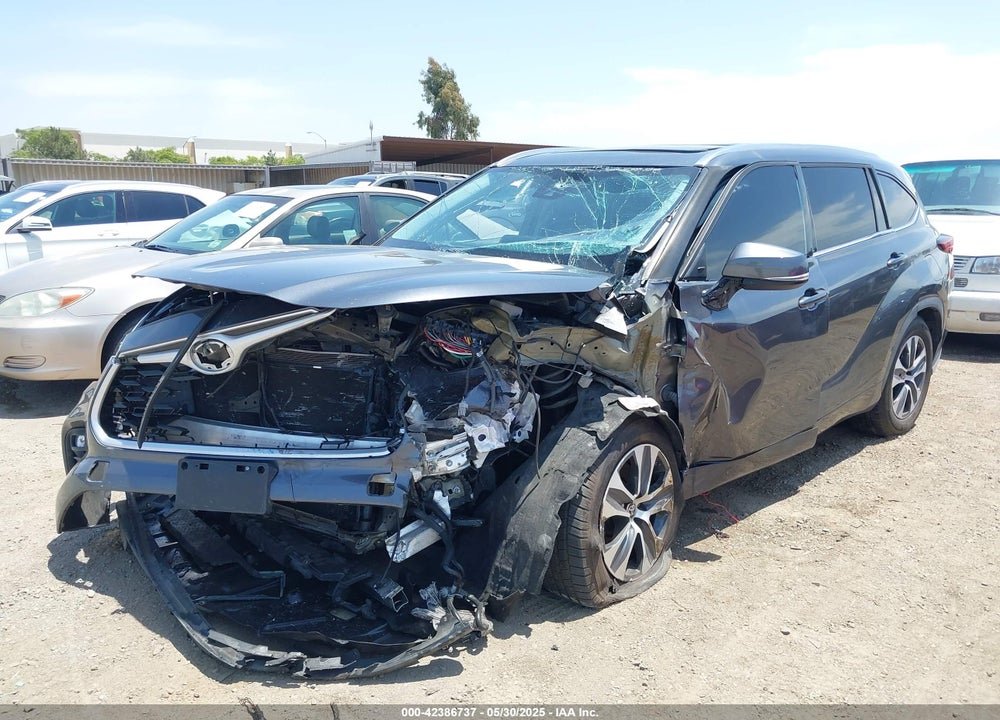 2020 TOYOTA HIGHLANDER VIN: 5TDHZRAH9LS015924