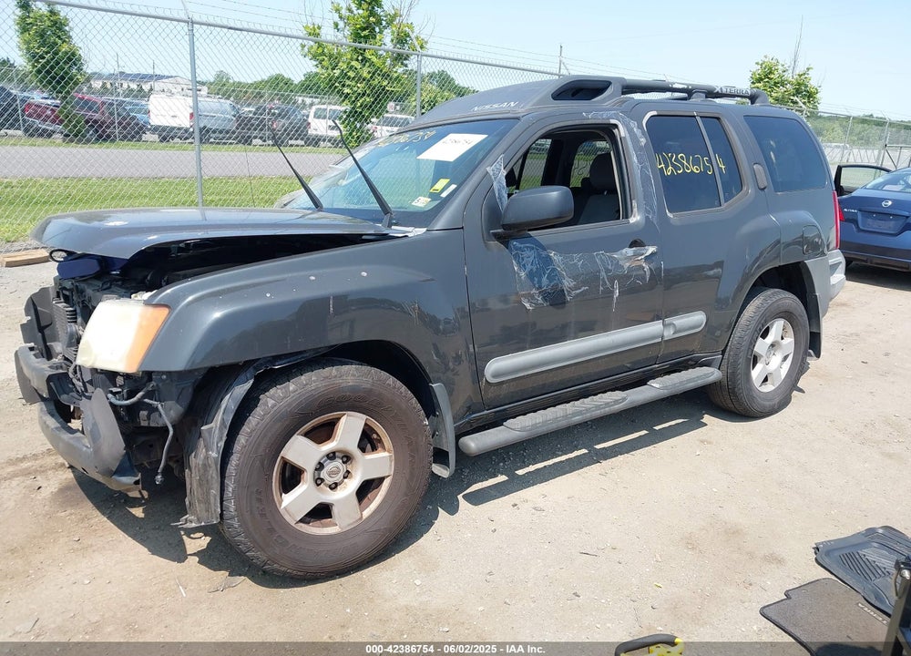 2005 NISSAN XTERRA VIN: 5N1AN08U05C653008