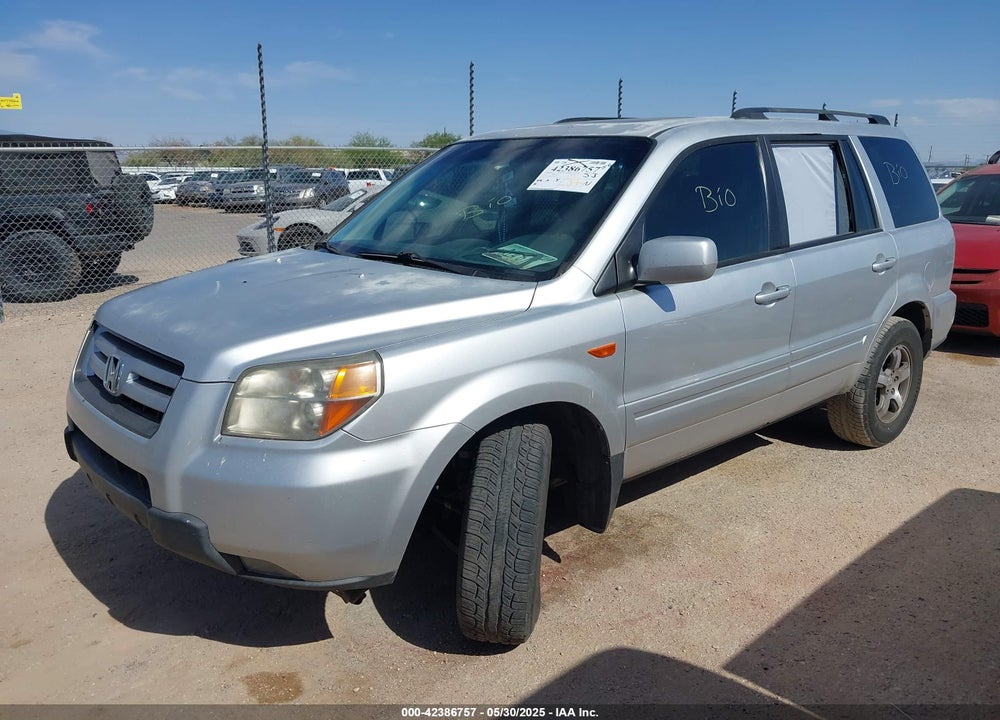 2008 HONDA PILOT EX-L VIN: 5FNYF18628B015323