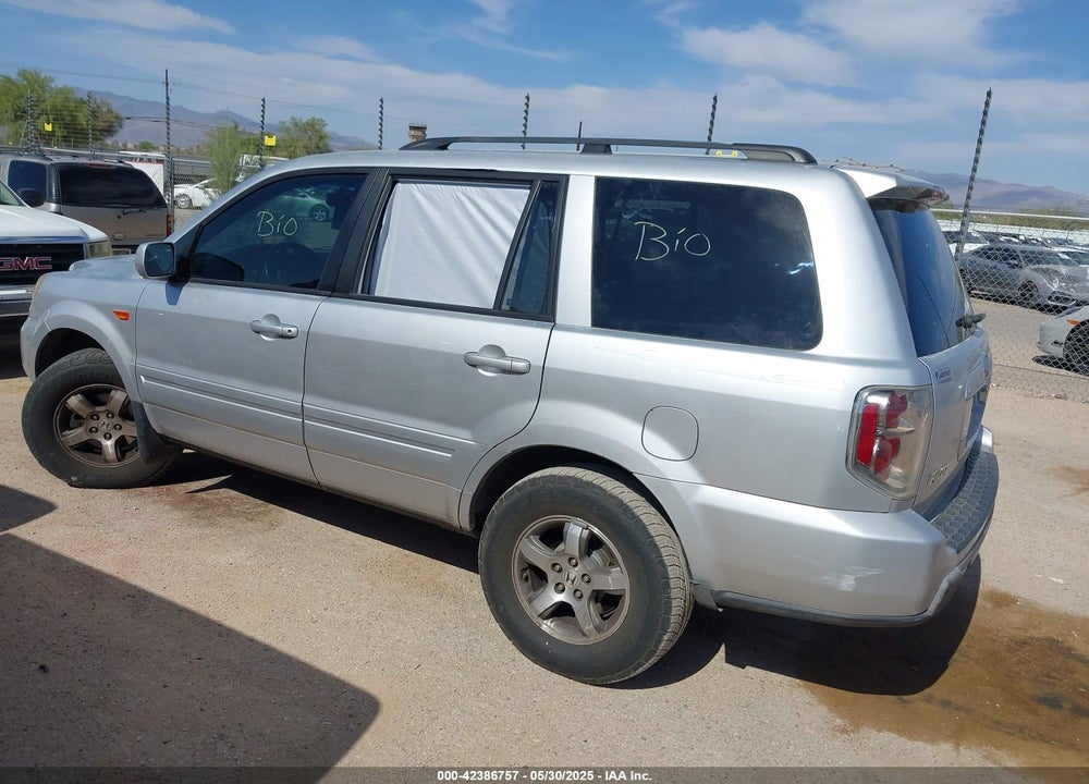 2008 HONDA PILOT EX-L VIN: 5FNYF18628B015323