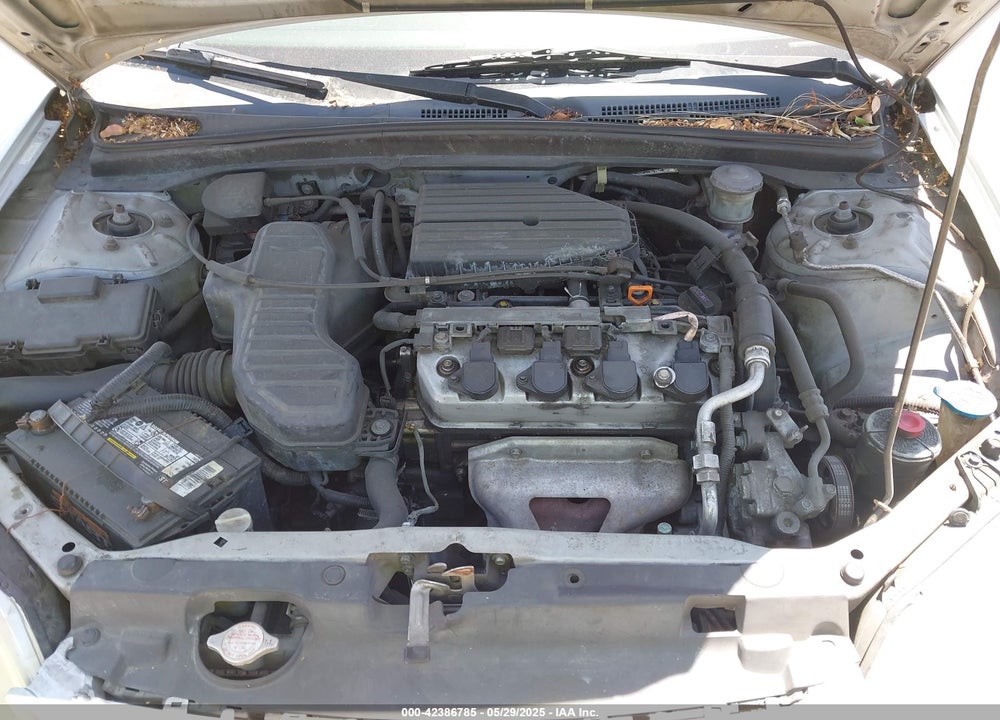 2003 HONDA CIVIC LX VIN: 2HGES16563H593566