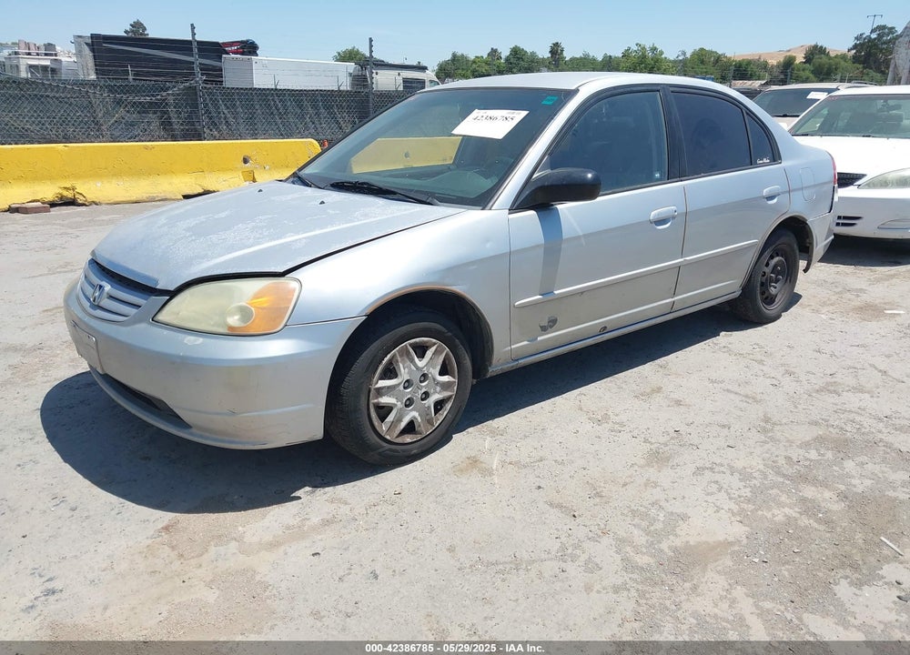 2003 HONDA CIVIC LX VIN: 2HGES16563H593566