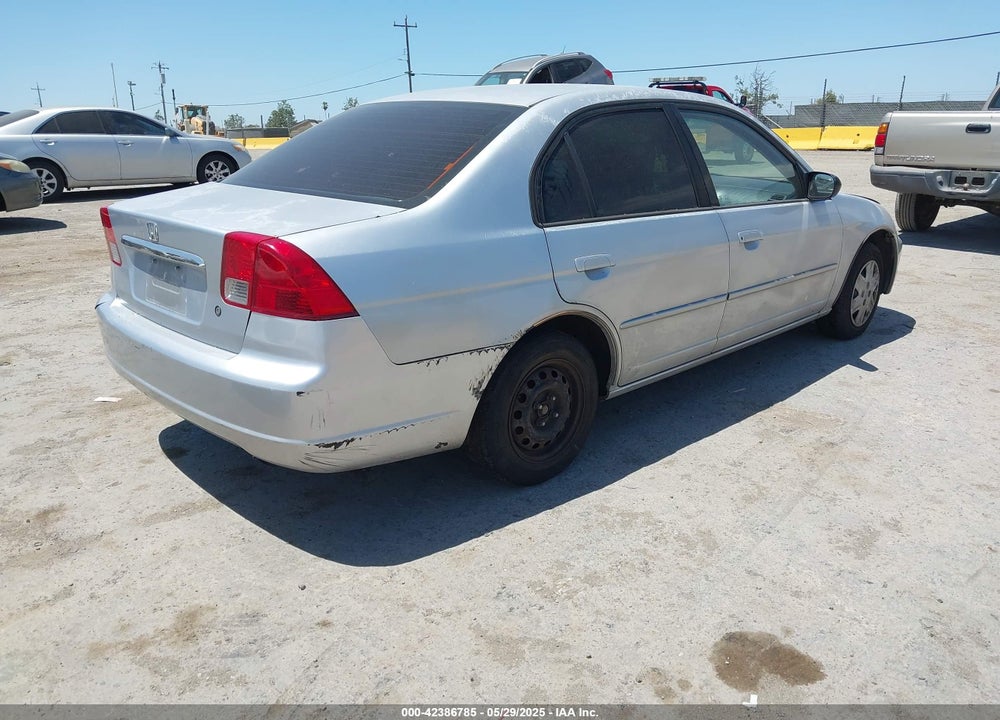 2003 HONDA CIVIC LX VIN: 2HGES16563H593566