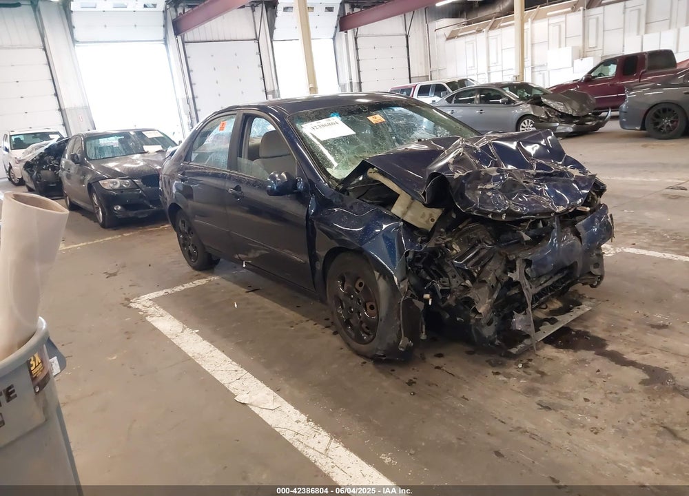 2007 KIA SPECTRA EX VIN: KNAFE121075454265
