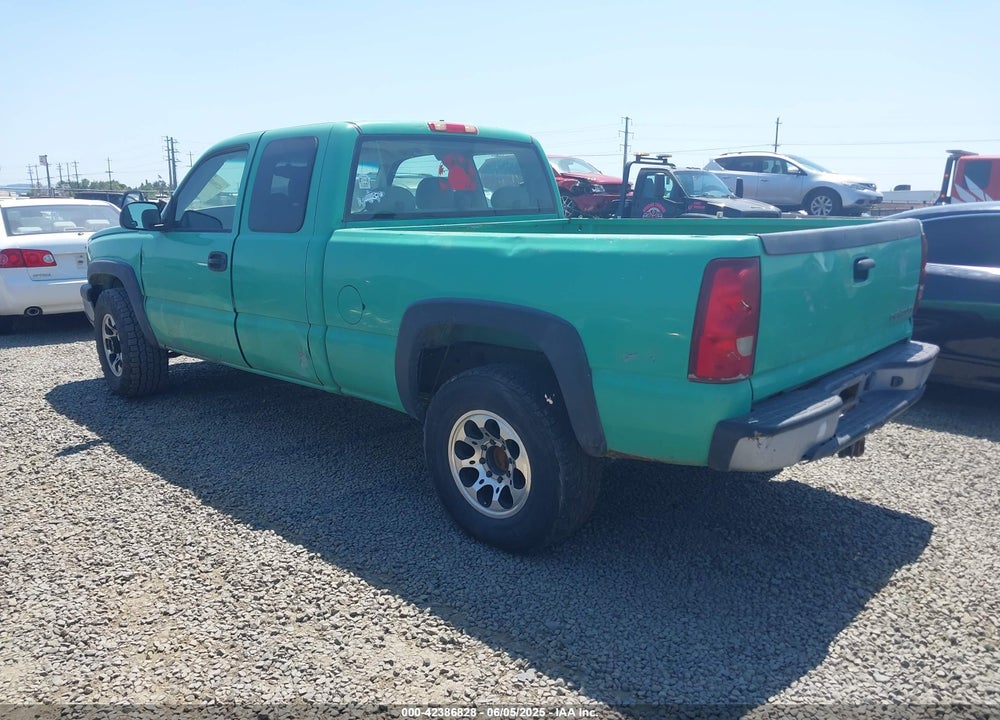 2003 CHEVROLET SILVERADO 2500 VIN: 1GCGK29U93Z314630