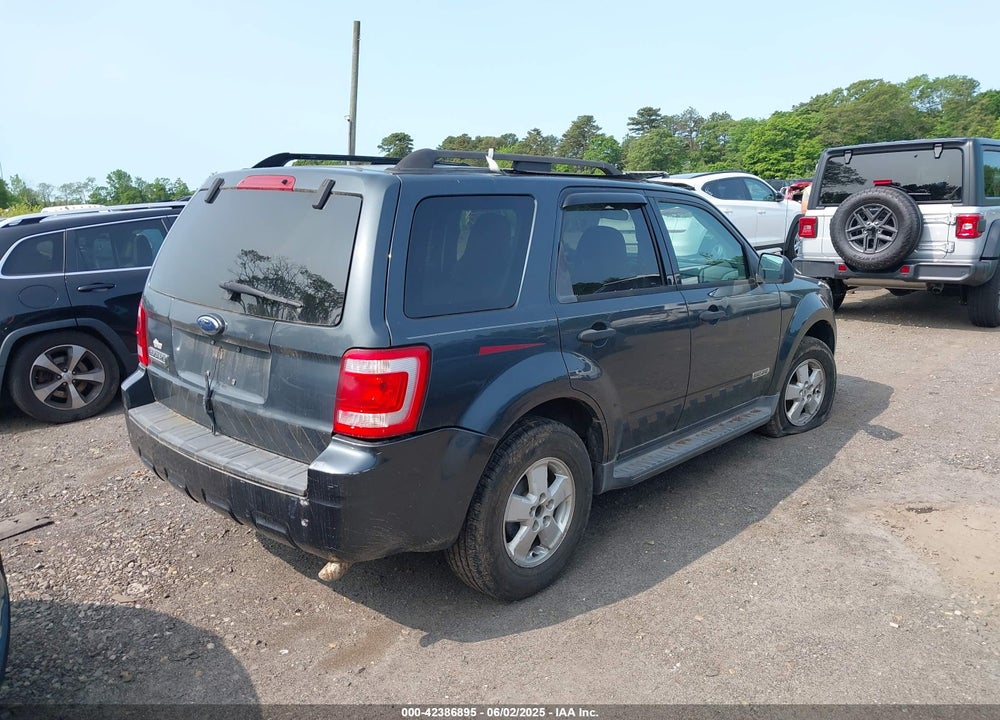 2008 FORD ESCAPE XLT VIN: 1FMCU03ZX8KD64286
