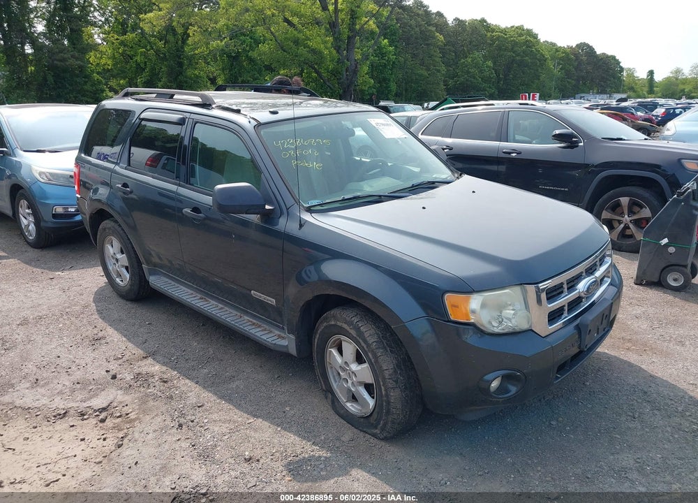 2008 FORD ESCAPE XLT VIN: 1FMCU03ZX8KD64286