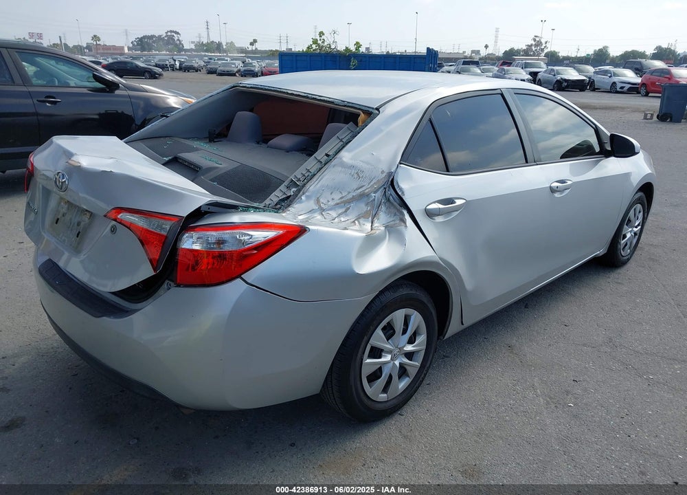 2015 TOYOTA COROLLA L VIN: 5YFBURHE4FP276875