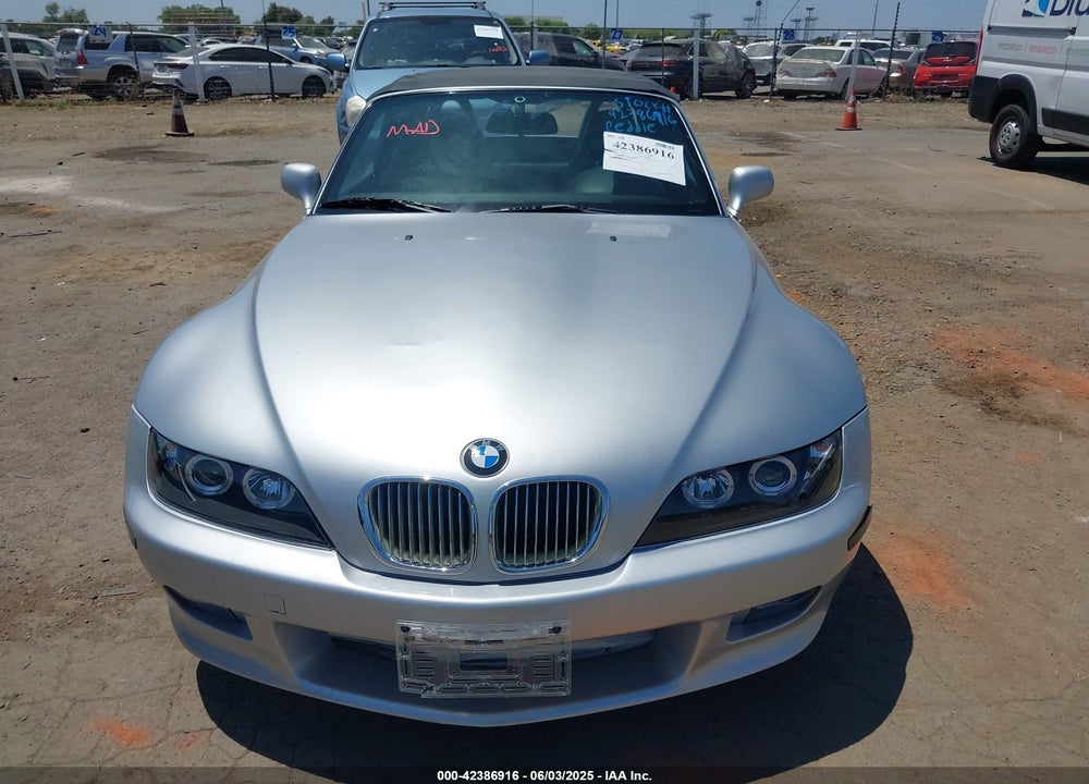 2001 BMW Z3 3.0I VIN: WBACN53401LL48257