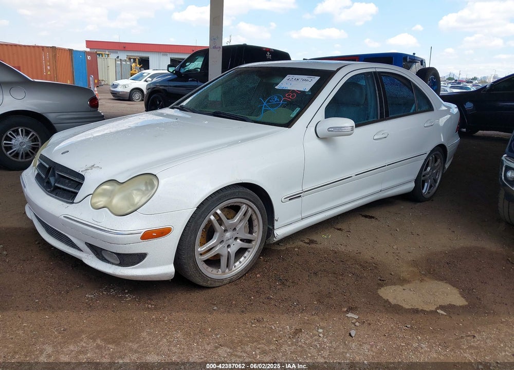 2006 MERCEDES-BENZ C CLASS VIN: WDBRF52H56F787215