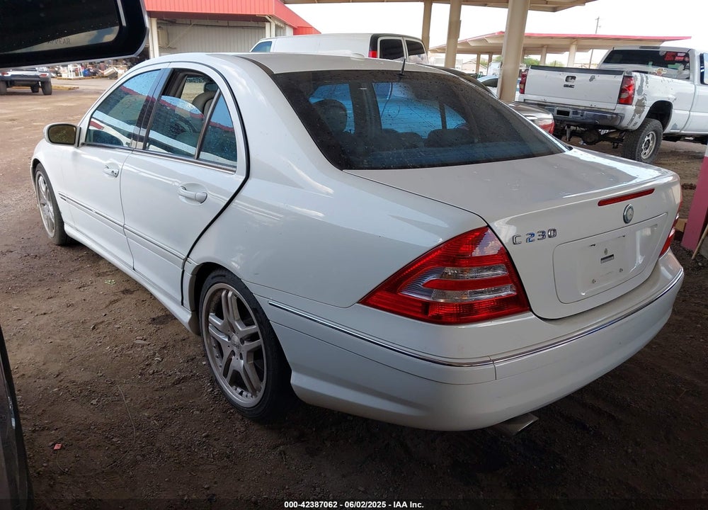 2006 MERCEDES-BENZ C CLASS VIN: WDBRF52H56F787215