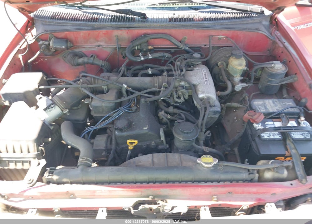 1995 TOYOTA TACOMA XTRACAB VIN: 4TAUN53B6SZ015352