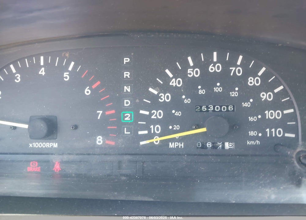 1995 TOYOTA TACOMA XTRACAB VIN: 4TAUN53B6SZ015352