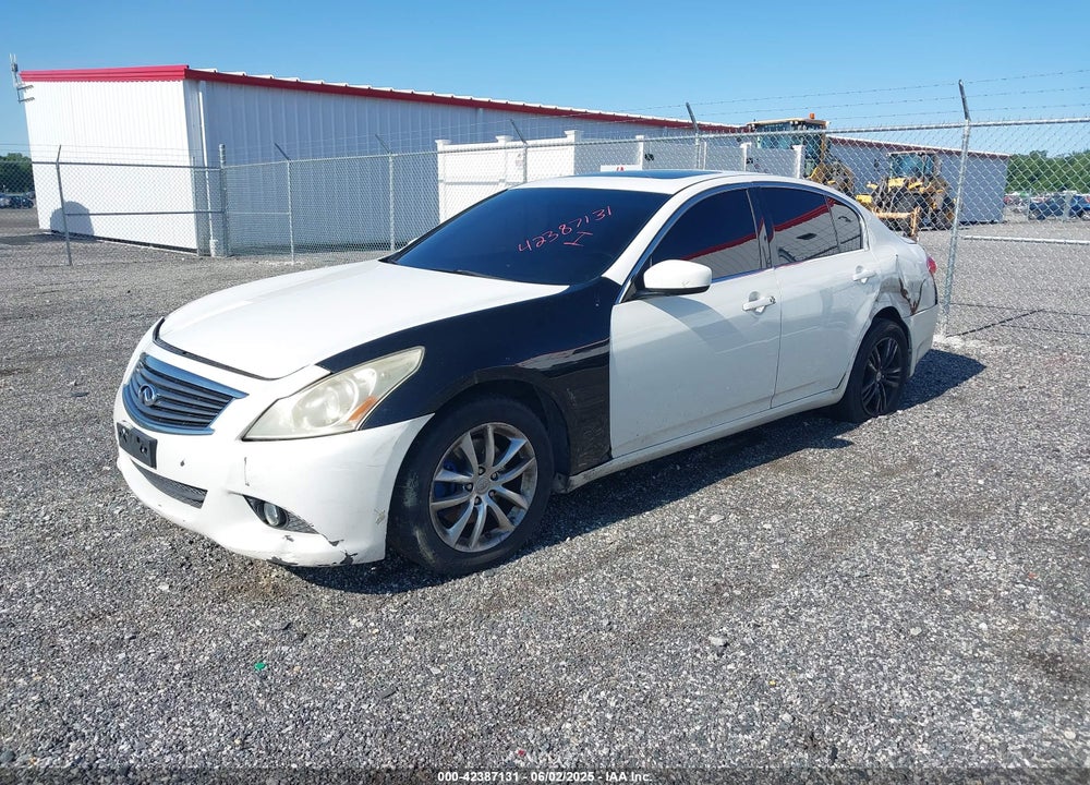 2011 INFINITI G37 VIN: JN1CV6AR8BM356256