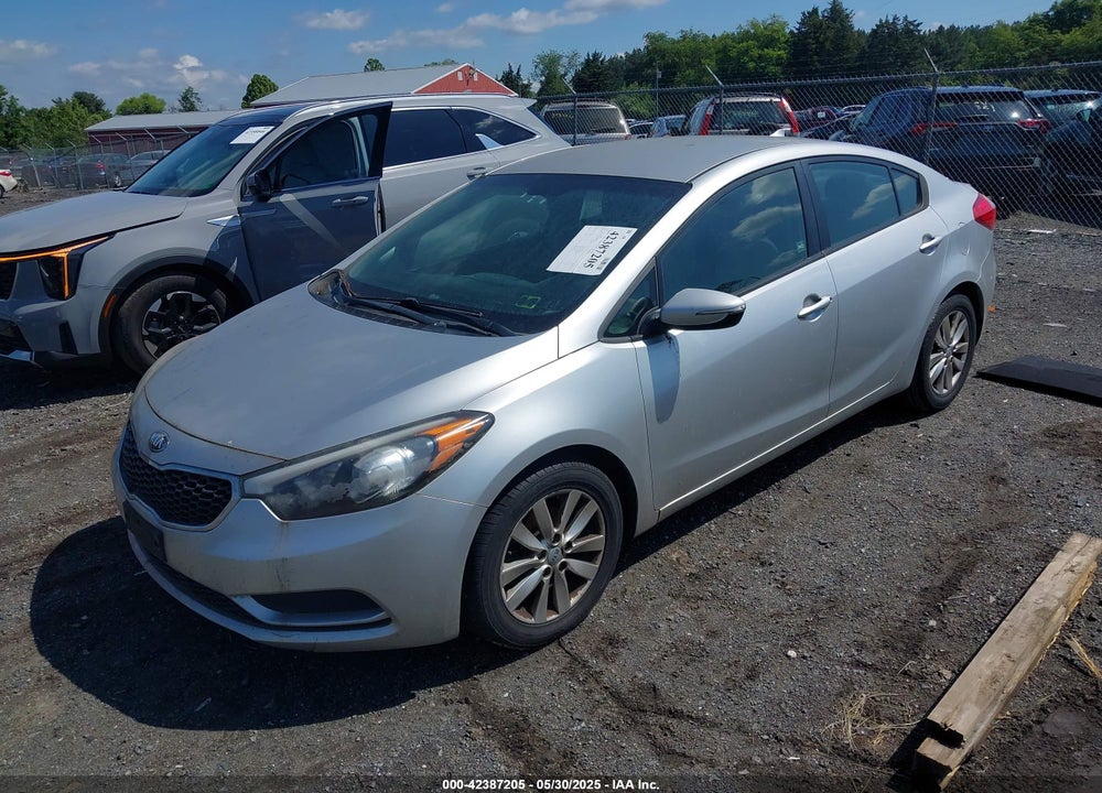 2014 KIA FORTE LX VIN: KNAFX4A67E5148900