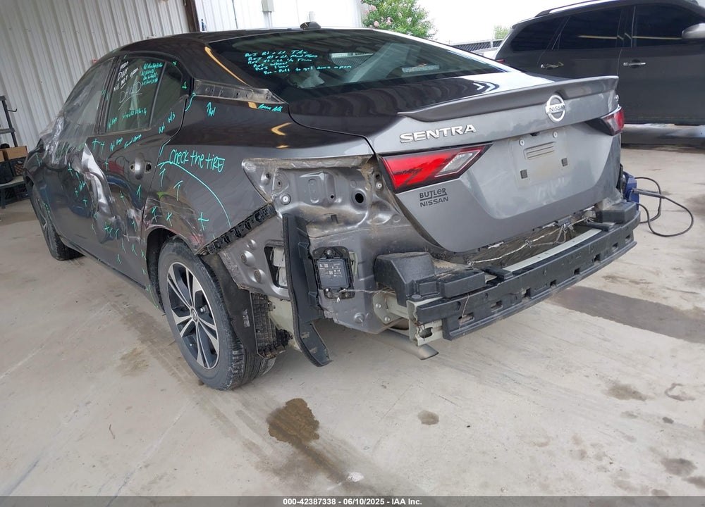 2021 NISSAN SENTRA VIN: 3N1AB8CV3MY258015