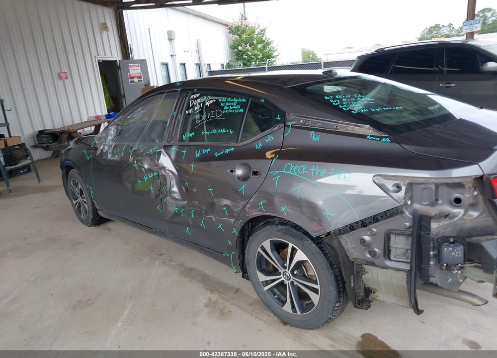 2021 NISSAN SENTRA VIN: 3N1AB8CV3MY258015