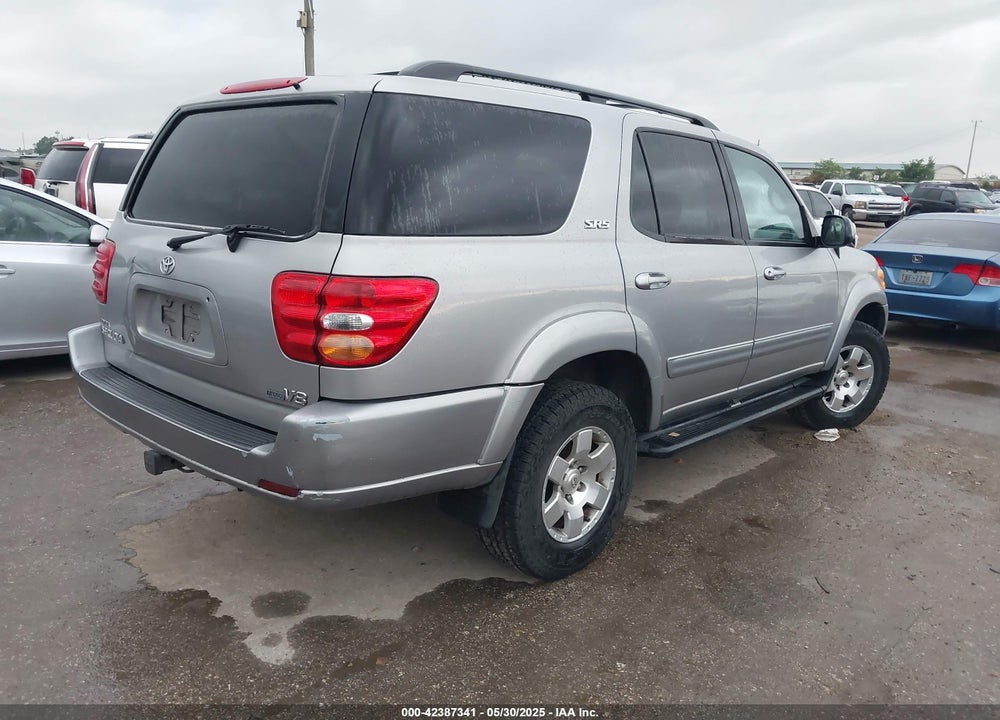 2004 TOYOTA SEQUOIA SR5 V8 VIN: 5TDZT34A54S231028