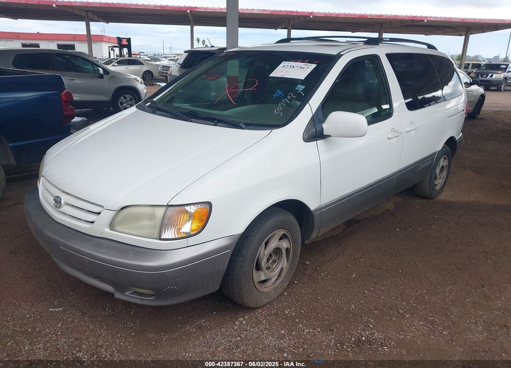 2003 TOYOTA SIENNA VIN: 4T3ZF13C63U509902