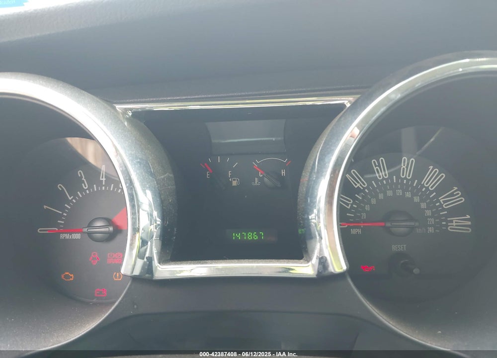 2008 FORD MUSTANG GT DELUXE/GT PREMIUM VIN: 1ZVHT82H585136311