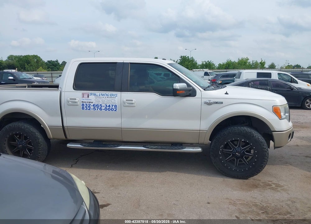 2010 HARLEY-DAVIDSON FORD F-150 FX4//KING RANCH/LARIAT/PLATINUM/XL/XLT VIN: 1FTFW1EV0AKB58279