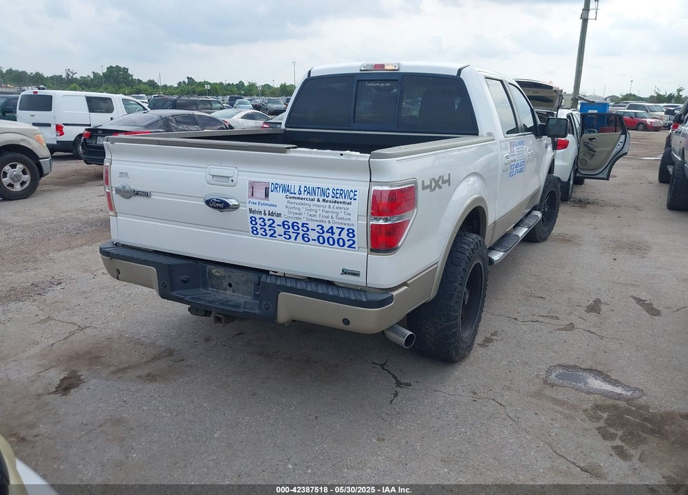 2010 HARLEY-DAVIDSON FORD F-150 FX4//KING RANCH/LARIAT/PLATINUM/XL/XLT VIN: 1FTFW1EV0AKB58279