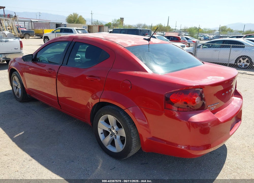 2014 DODGE AVENGER SE VIN: 1C3CDZABXEN168815