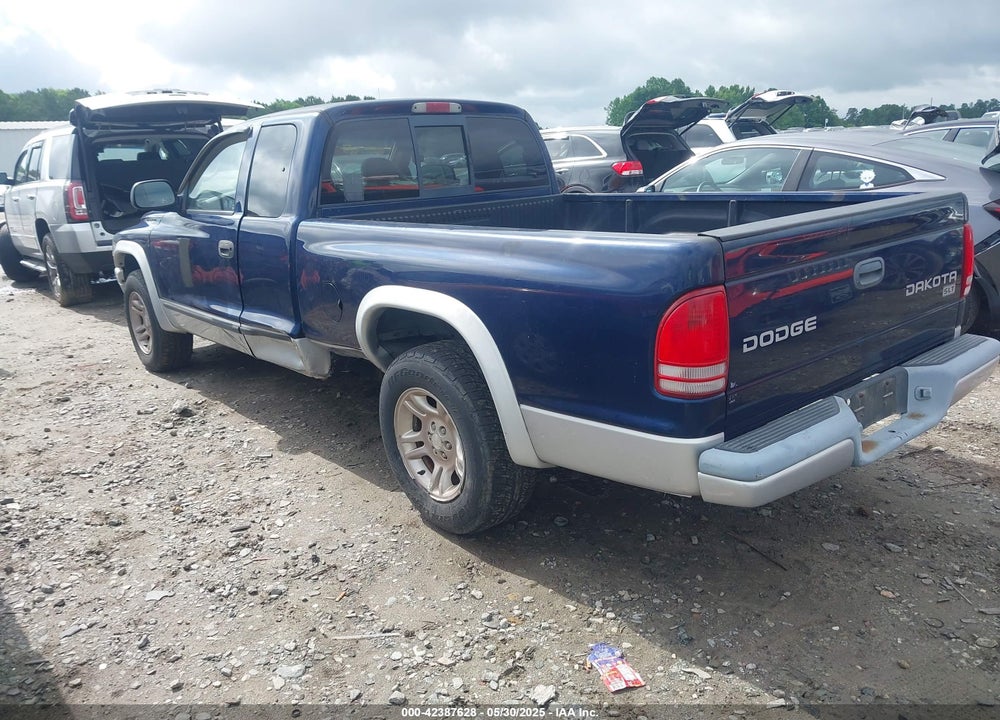 2004 DODGE DAKOTA SLT VIN: 1D7GL42K84S548808