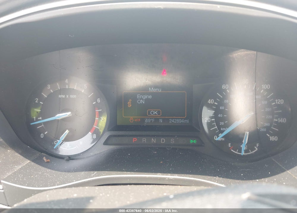 2013 FORD FUSION VIN: 3FA6P0H78DR280169