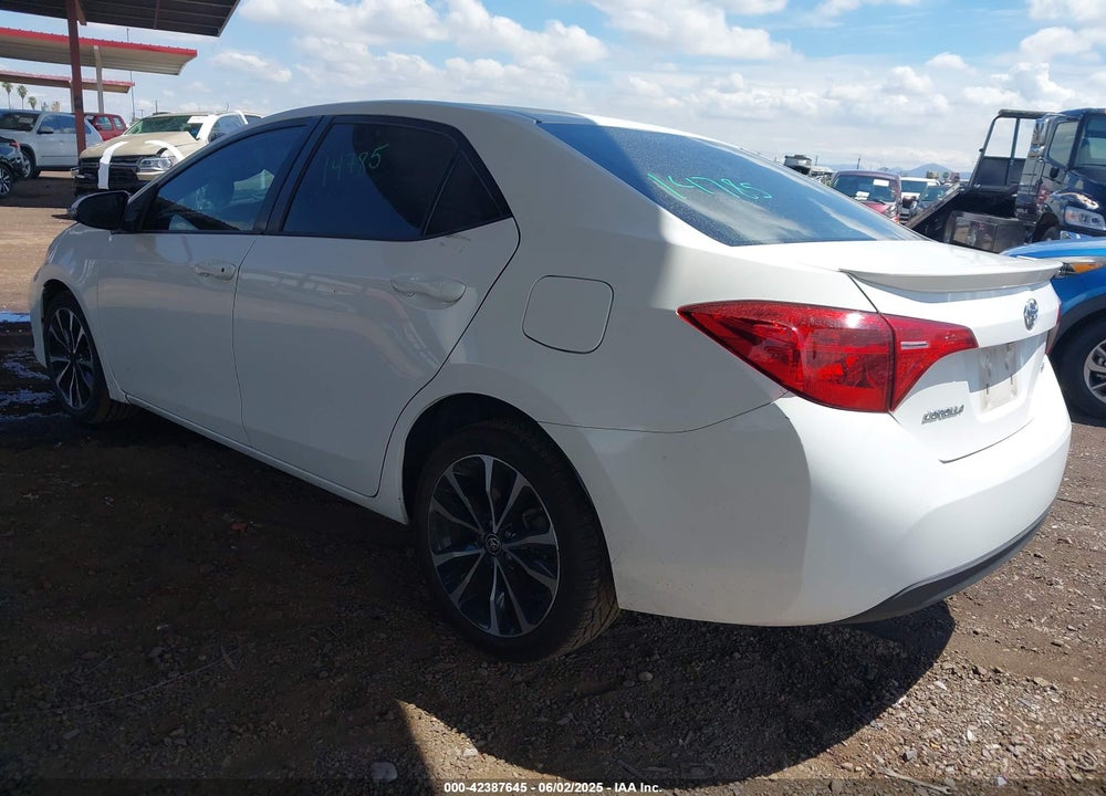 2017 TOYOTA COROLLA SE VIN: 2T1BURHE8HC814965