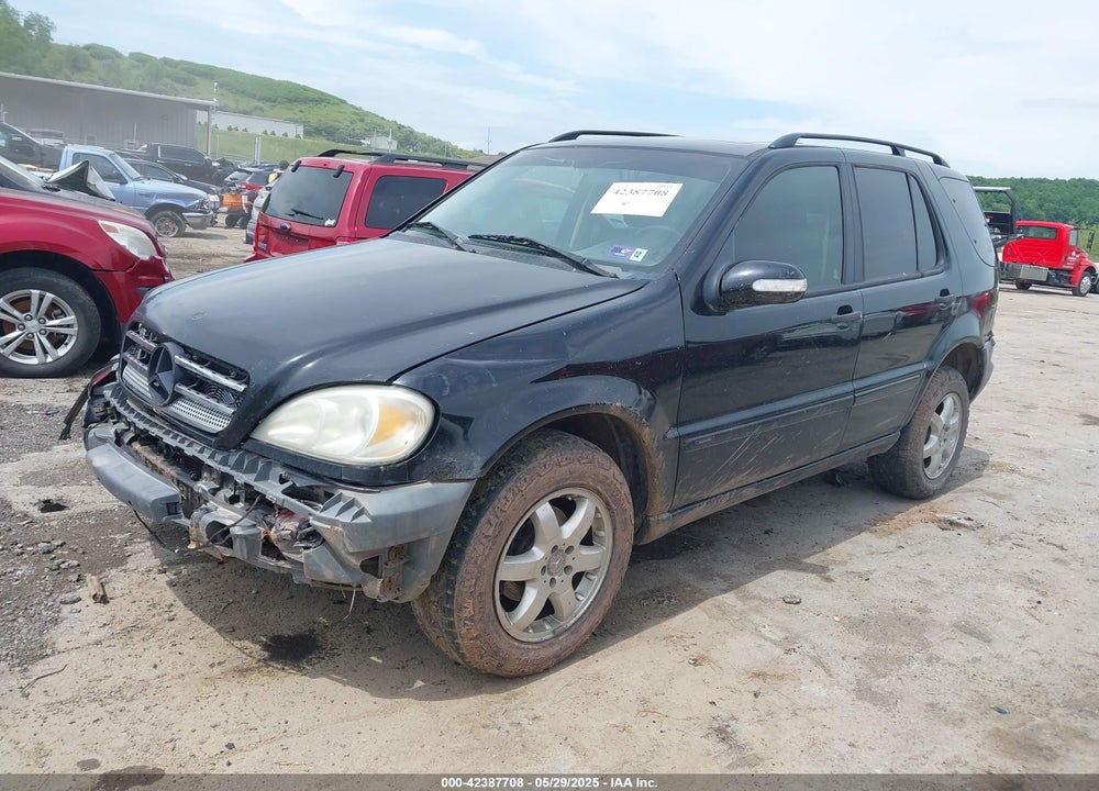 2004 MERCEDES-BENZ ML 350 VIN: 4JGAB57E64A490064