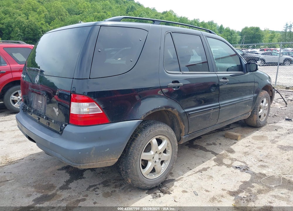 2004 MERCEDES-BENZ ML 350 VIN: 4JGAB57E64A490064