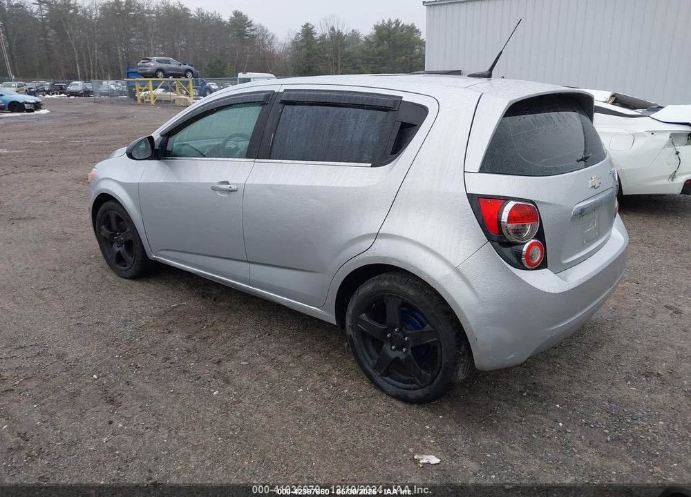 2012 CHEVROLET SONIC VIN: 1G1JE6SHXC4137951
