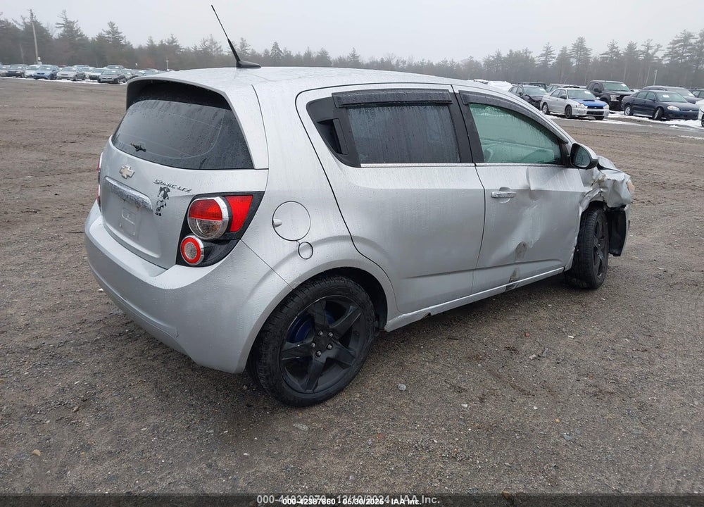 2012 CHEVROLET SONIC VIN: 1G1JE6SHXC4137951