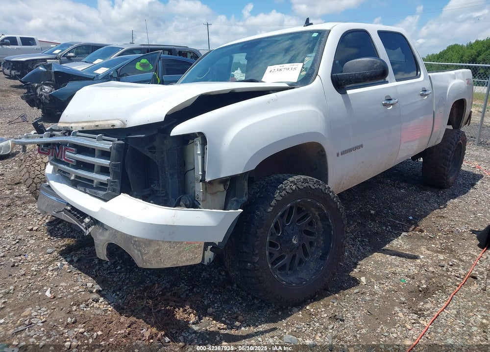 2008 GMC SIERRA 1500 SLE2 VIN: 2GTEK133081235896