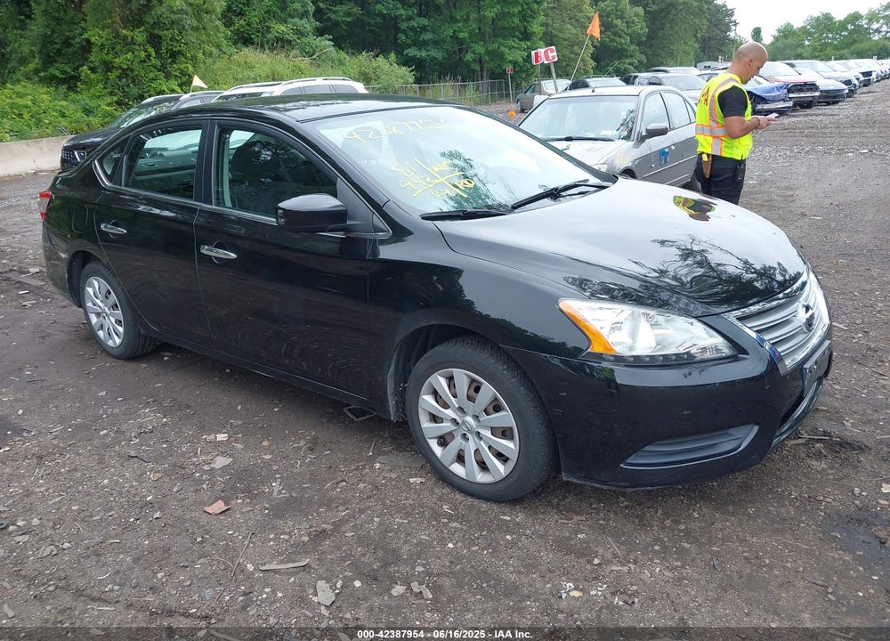 2013 NISSAN SENTRA SV VIN: 1N4AB7AP3DN902689